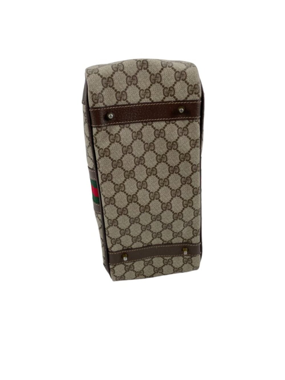 Gucci Ophidia Boston Leather Medium Top Handle Purse Bag Monogram Logo Luxury - Picture 7 of 16